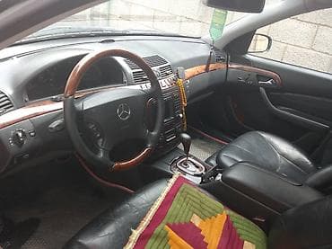 Транспорт: Mercedes-Benz S-Class: 2001 г., 3.2 л, Автомат, Бензин, Седан — 3