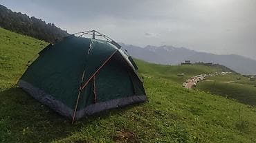 Спорт жана эс алуу: Аренда палатки Просторная туристическая палатка купольного типа для — 1