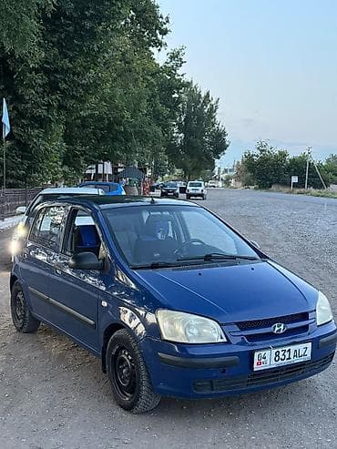 Унаа сатуу: Hyundai Getz: 2003 г., 1.3 л, Кол менен иштөөчү, Бензин, Хетчбек — 2