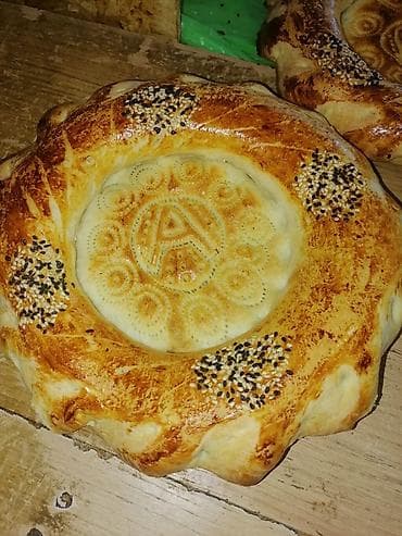 Лепёшка «нон» (узбекская тандырная лепёшка) - Традиционная круглая — 3