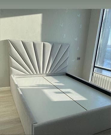 двухъярусный кровать бишкек: Двуспальная кровать, Новый, С мягким изголовьем, длина - 200 см — 1