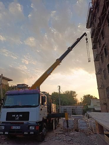 Автокран на базе MAN с выдвижной телескопической стрелой. - Тип