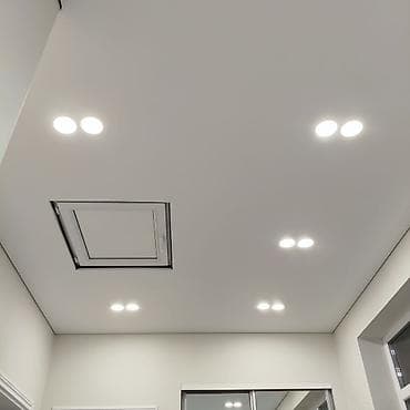 make up atelier: Натяжной потолок Матовое Монтаж — 1