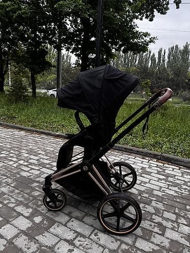 bland group: Прогулочная коляска Cybex (линейка Priam 4, серия с логотипом на раме — 1