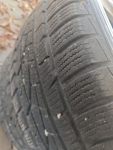 пакрышка на матиз: Шины 225 / 50 / R 18, Зима, Б/у, Комплект, Легковые, Германия, Hankook — 1