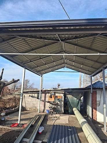 Столдор: Металлические навесы и каркасы под ключ - Типы конструкций — 1