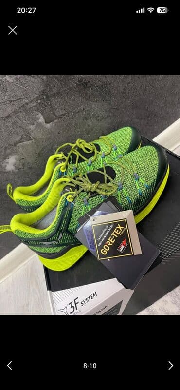 gore tex: Мужские кроссовки, 41, Salewa, Новый, цвет - Зеленый, Платная доставка, Самовывоз — 2