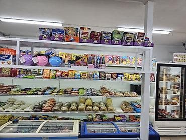 Металлический стеллаж для магазина/склада - Каркас: прочный металл с