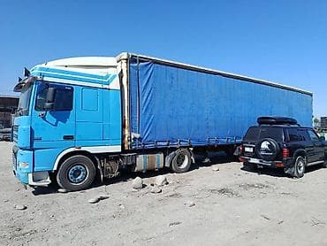 86: Тягач, DAF, 2003 г., Тентованный — 2
