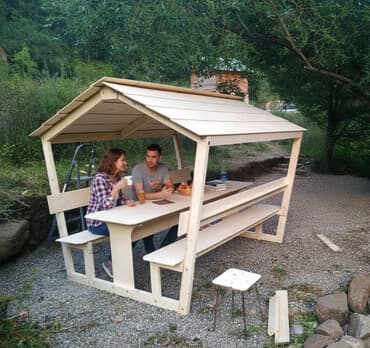 сток одежда: Беседка Дерево — 1