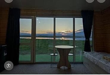 1 комнатный дом: Деревянные домики у воды с панорамным остеклением. - Каркас и отделка — 3