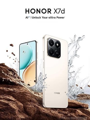 Honor X7d, Новый, 512 ГБ, В рассрочку, eSIM, 1 SIM, 2 SIM
