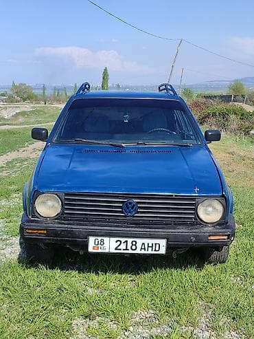 картинги бишкек: Volkswagen Golf: 1988 г., 1.6 л, Кол менен иштөөчү, Бензин, Хетчбек — 1
