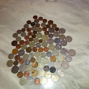 бродер: Набор разномастных монет для коллекционеров - Большая подборка монет — 4