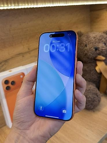 базовый iphone 17: IPhone 17 Pro, Новый, 256 ГБ, Оранжевый, Коробка, В рассрочку, 100 % — 7