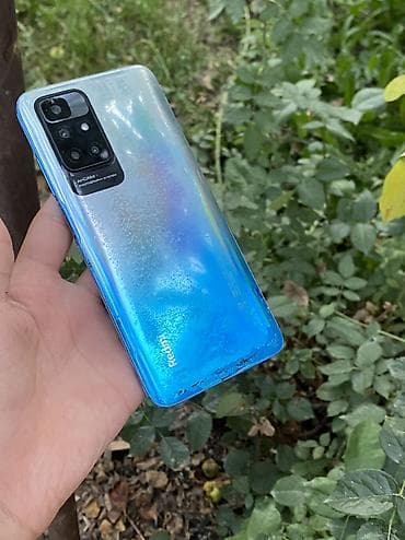 Redmi, Redmi 10, Б/у, 128 ГБ, цвет - Синий, 2 SIM