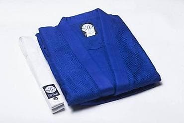 перчатки боксёр: Кимоно (ги) для дзюдо/джиу-джитсу, синее - Комплект: куртка-кимоно + — 1