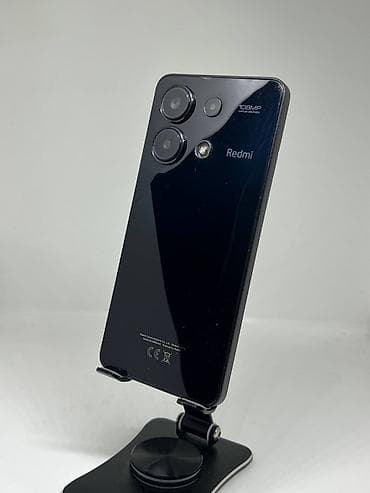 Redmi, Redmi Note 13, Колдонулган, 128 ГБ, түсү - Кара, 2 SIM