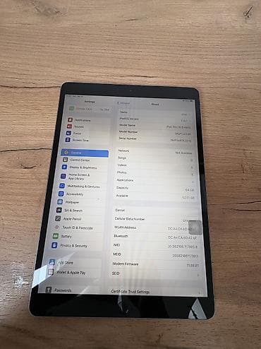 продажа ноутбуков в бишкеке: Планшет, Apple, память 64 ГБ, 10" - 11", 4G (LTE), Б/у, Классический цвет - Серый — 4