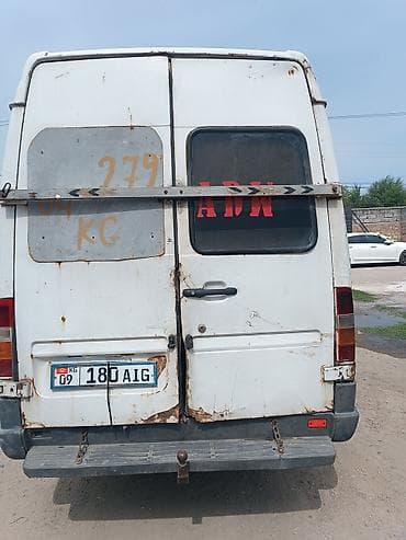 Унаа: Mercedes-Benz Спринтер: 2001 г., 2.9 л, Кол менен иштөөчү, Дизель, Van — 6