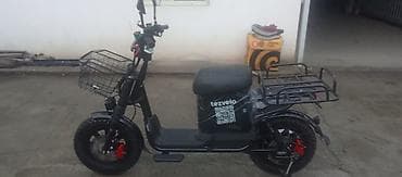 скутер электро: Электроскутер/электромопед с грузовой платформой 160 км журот — 4