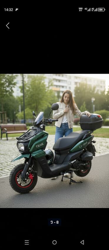 продаю бу скутер г кант: Скутер Tank 150 куб. см Особенности: - Двигатель 150 см³, вариаторная — 1