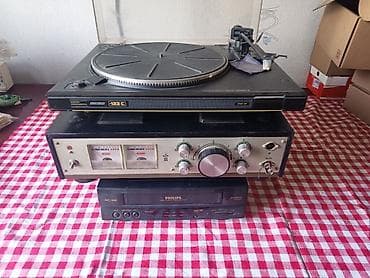 m audio: Винтажный комплект аудиотехники: 1) Виниловый проигрыватель — 1