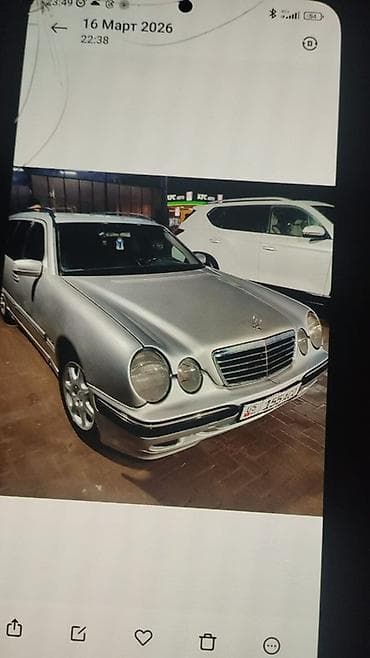 мерс универсаль: Mercedes-Benz E-Class: 2001 г., 2.2 л, Автомат, Дизель, Универсал — 2