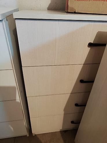 сушилка вешалка: Комод для одежды, Без зеркала, ЛДСП, цвет - Белый — 5