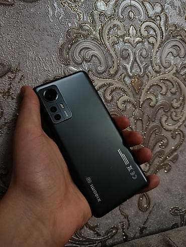 Xiaomi, 12, Б/у, 128 ГБ, цвет - Черный, 2 SIM