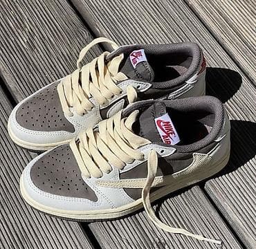 Мужская обувь: Кроссовки Nike Air Jordan 1 Low «Reverse Swoosh» (цвет — 3