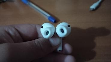 realme buds: Вакуумные, Apple, Б/у, Беспроводные (Bluetooth), Классические — 1