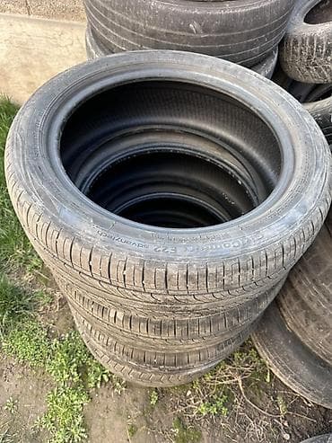 Диски: Шины 205 / 50 / R 17, Лето, Б/у, Комплект, Легковые, Китай, Continental — 4