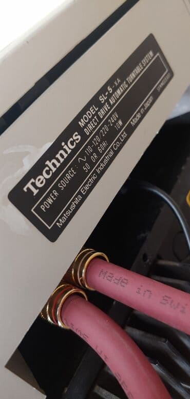 музыкальный центр technic: --:::ВИНИЛОВАЯ ВЕРТУШКА::--- TECHNICS SL~ 5 тангенцальный виниловый — 4
