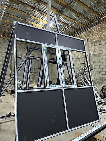 антимаскитная сетка: Панорамное остекление и алюминиево‑ПВХ конструкции под размер - — 8