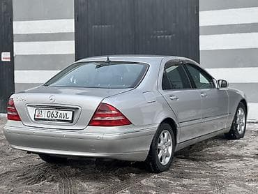 Продажа авто: Mercedes-Benz S-Class: 2002 г., 3.2 л, Автомат, Бензин, Седан — 4