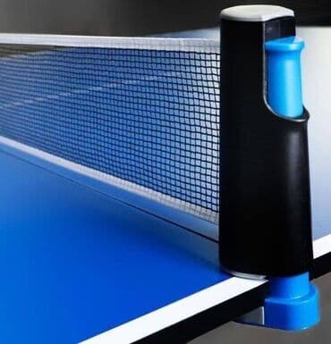 набор для настольного тенниса: Сетка оснащена складным механизмом, нейлоновая, регулируемое — 2