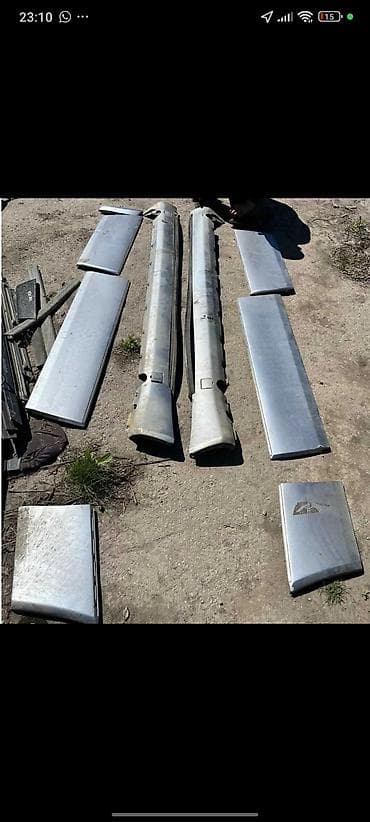 бампер зил: Наружные накладки порогов Mercedes-Benz, 1994 г., Б/у, Оригинал — 2