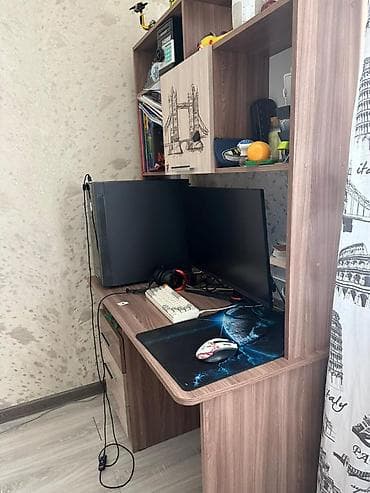 Спальные гарнитуры: Спальный гарнитур, Б/у, Односпальная кровать, ДСП, Самовывоз — 3