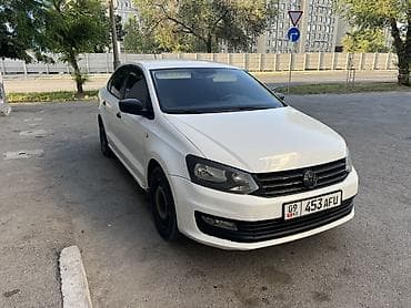 алфа: Volkswagen Polo: 2018 г., 1.6 л, Автомат, Бензин, Седан — 2
