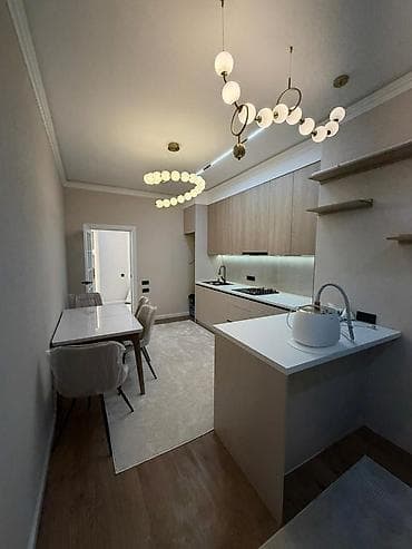 2 бөлмө, 80 м², Элитка, 2 кабат, Дизайнердик ремонт