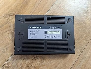 роутер интертелеком: Продаю проводной ADSL2+ модем TP-Link TD-8610 (Ver.6.0). Подходит для — 2
