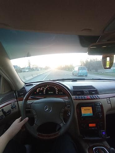 ауди авто: Mercedes-Benz S-Class: 2001 г., 3.2 л, Автомат, Бензин, Седан — 8