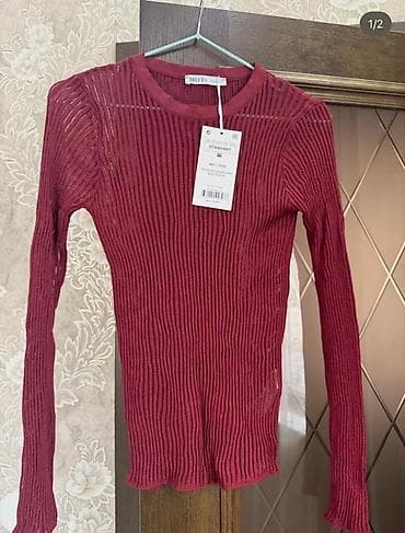 dilvin: Лонгслив, цвет - Бордовый, Стандарт — 1