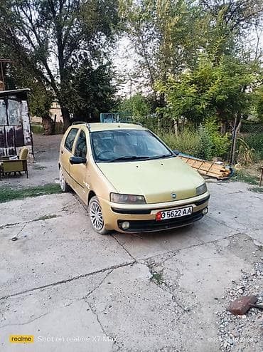 Унаа сатуу: Fiat Punto: 2002 г., 1.2 л, Кол менен иштөөчү, Бензин, Хетчбек — 2