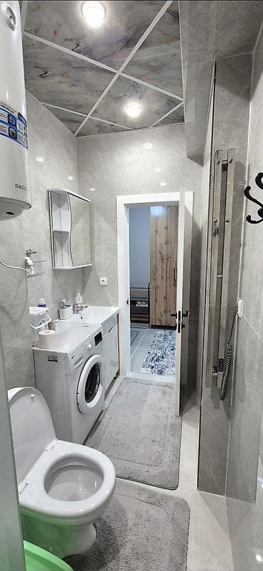 квартира ош долгий срок: 2 комнаты, С мебелью полностью — 10