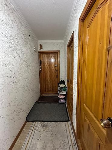 купить квартиру в микрорайоне: 3 комнаты, 58 м², 104 серия, 1 этаж, Евроремонт — 1