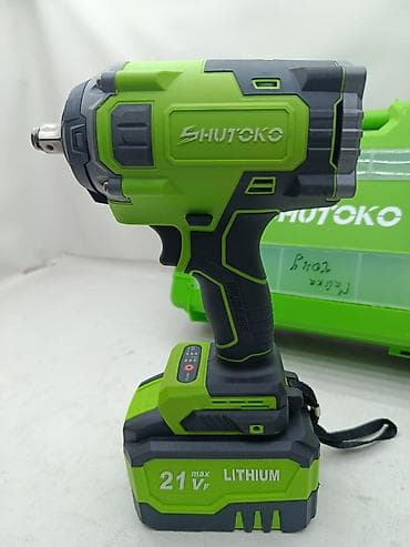 Аккумуляторный ударный гайковерт SHUTOKO 21V (бесщеточный) в кейсе - — 4