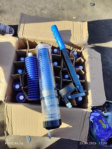 шаровых: Пресс-шприц для смазки 1000сом сменные картриджи 400г 350сом — 1