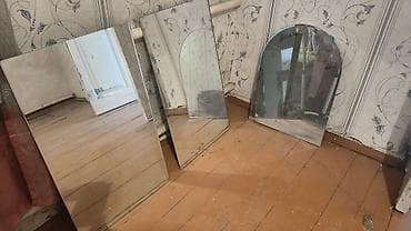 зеркала 2: Зеркала без рамки — набор из 3 штук - Форма: два прямоугольных и одно — 4